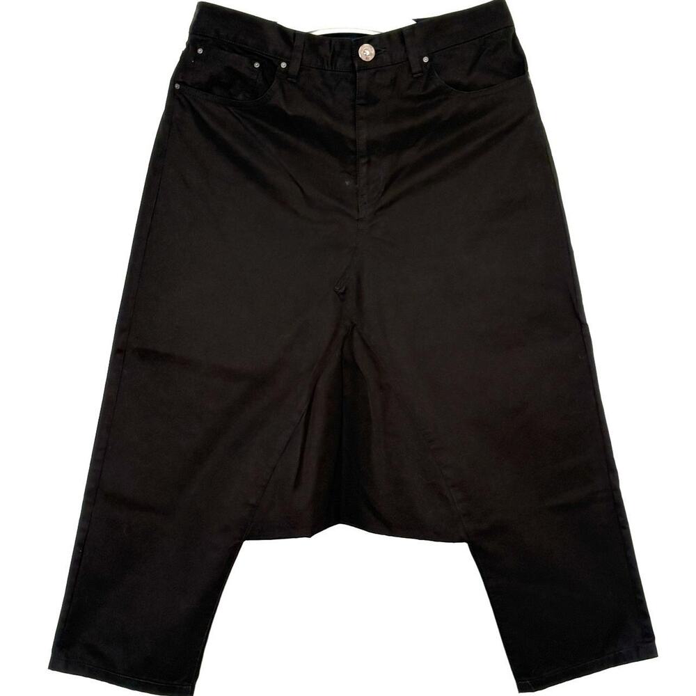 Yohji Yamamoto Regulation Black Sarouel Trousers 3